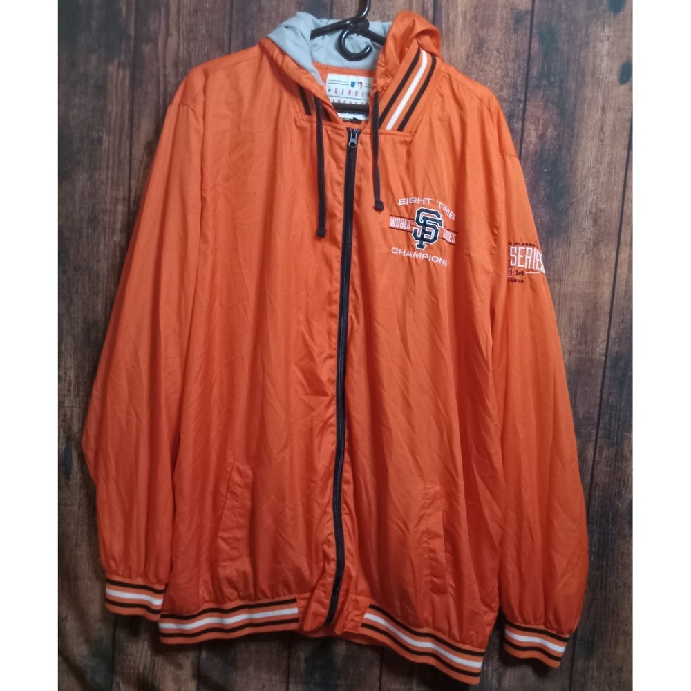 Genuine Merchandise by JH Design San Franciso Giants World Champion Jacket 4XL
